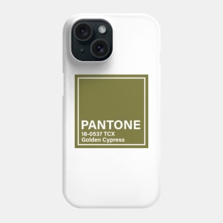 pantone 18-0537 TCX Golden Cypress Phone Case