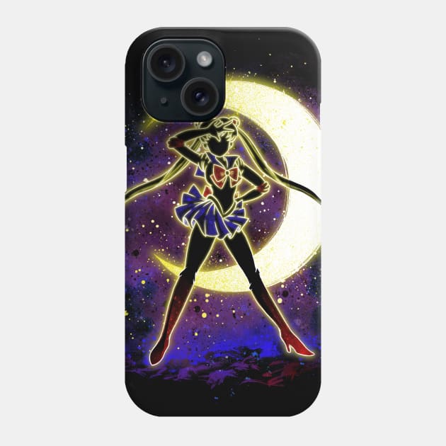 Warrior Moon Phone Case by alemaglia