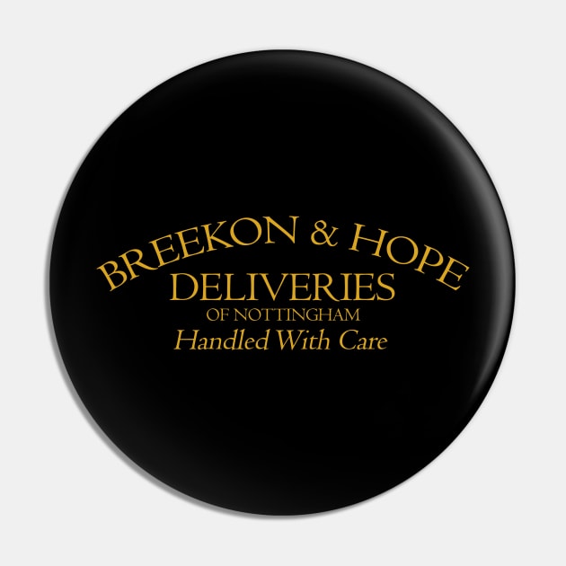 Breekon & Hope Deliveries Pin by Rusty Quill