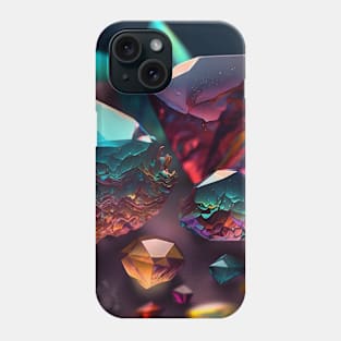 Colorful Crystals Phone Case