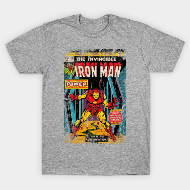 Iron Man Vintage cover - Iron Man - T-Shirt | TeePublic