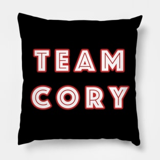 Team Cory Pillow