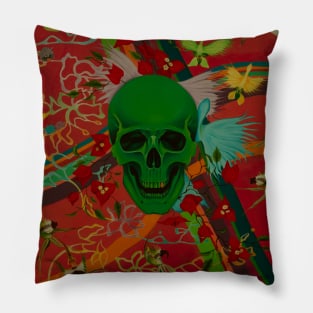 Skull art pillow Pillow