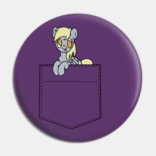 Pocket Derpy Pin