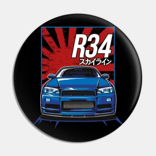 Nissan Skyline R34 Pin