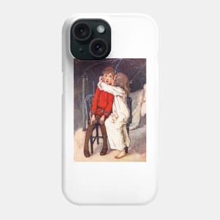 Peter Pan and Wendy by Alice B. Woodward Phone Case