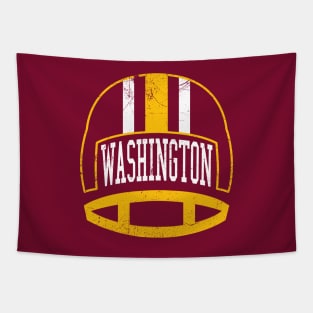 Washington Retro Helmet - Red Tapestry