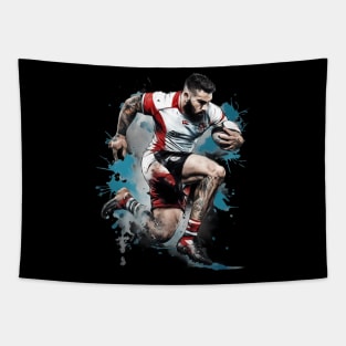 Rugby Rugger Bugger Tapestry