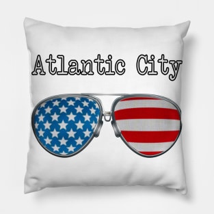 AMERICA PILOT GLASSES ATLANTIC CITY Pillow