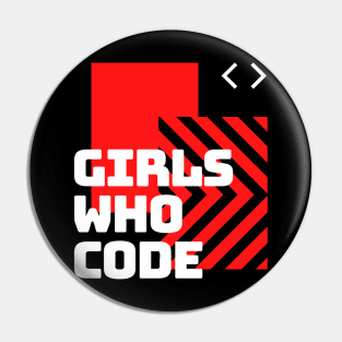 Girls who Code Pin
