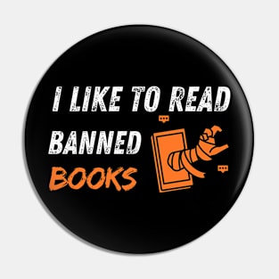 I like to read banned books Pin