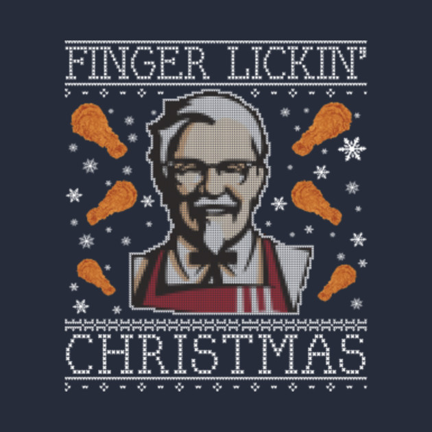 KFC Finger Lickin' Christmas Christmas Knit Pattern