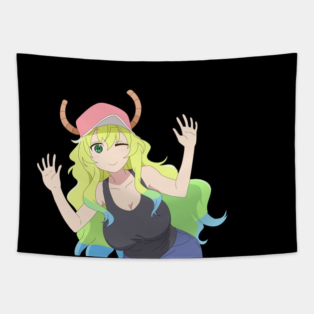 Lucoa Miss kobayashi's dragon maid Tapestry by MigiDesu