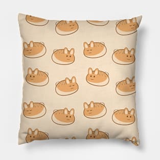 Cute Bunny Rabbit Loaf Pillow