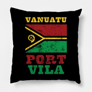 Flag of Vanuatu Pillow