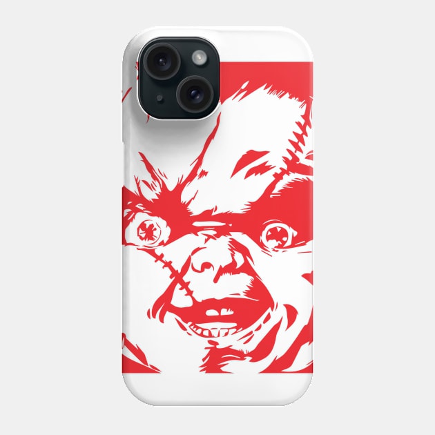 chucky Phone Case by horrorshirt