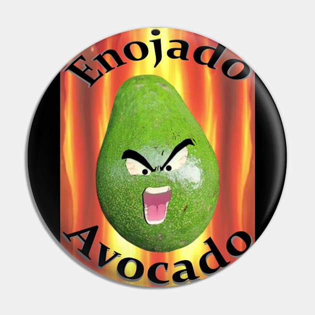 Enojado Avocado Pin by asimplefool