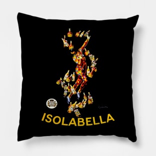 Leonetto Cappiello Isolabella Liqueur Advertising Pillow