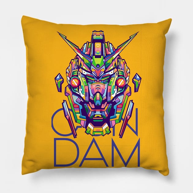 GUNDAM RX 78 Pillow by erikhermawann22