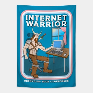 Internet Warrior Tapestry