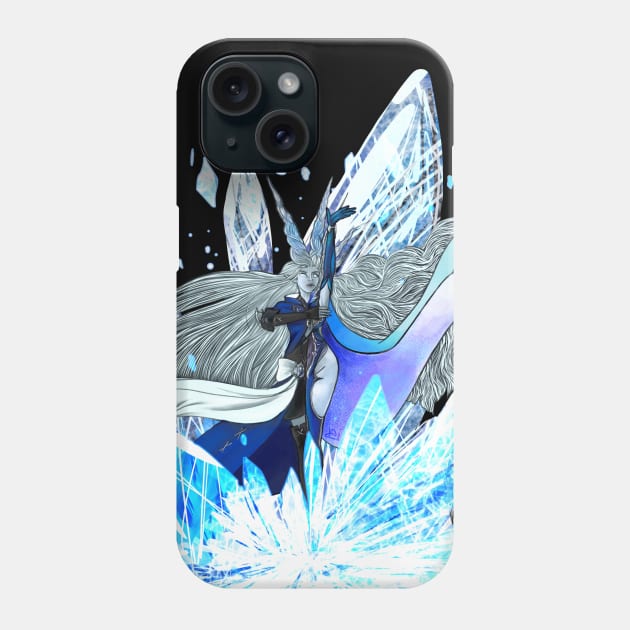 IceHeart Shiva Phone Case by Harbinger.Su