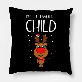 Favorite Child Christmas Sweater Pillow