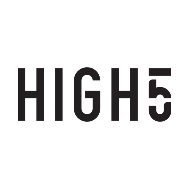 High5 logotype - noir by sylvaindrolet