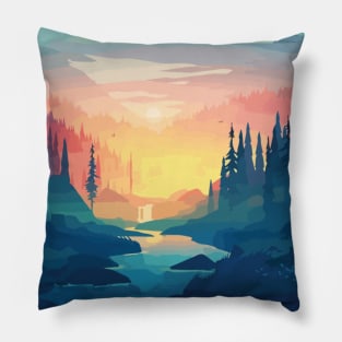 God's Wondrous Cathedral Pillow