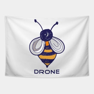 Fun and Cute Honey Bee Drone, Love Bees Tapestry