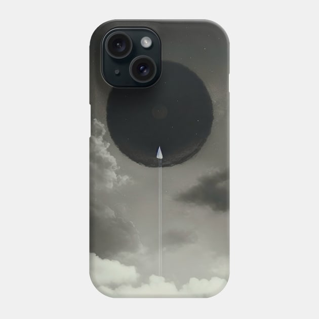 Post Rock Sky Phone Case by Ellidegg