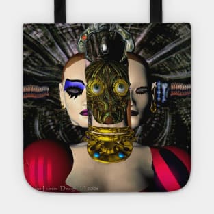 ANDROID XENIA SPACESHIP PILOT Science Fiction Tote