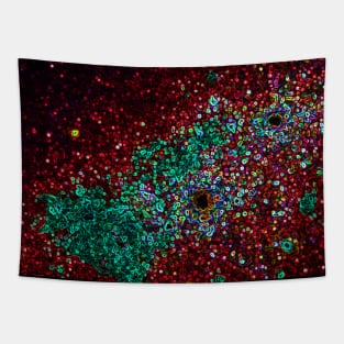 Black Panther Art - Glowing Edges 501 Tapestry