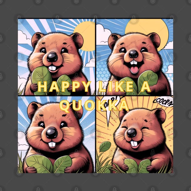 Happy like a Quokka by DAZu