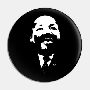 Martin Luther King Jr. Aka MLK 28B (マーティン・ルーサー・キング・ジュニア。) African American Baptist minister and activist Pin