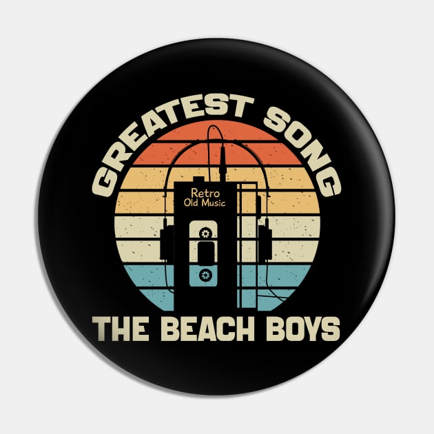 The Beach Boys Pin by TeknologiModern