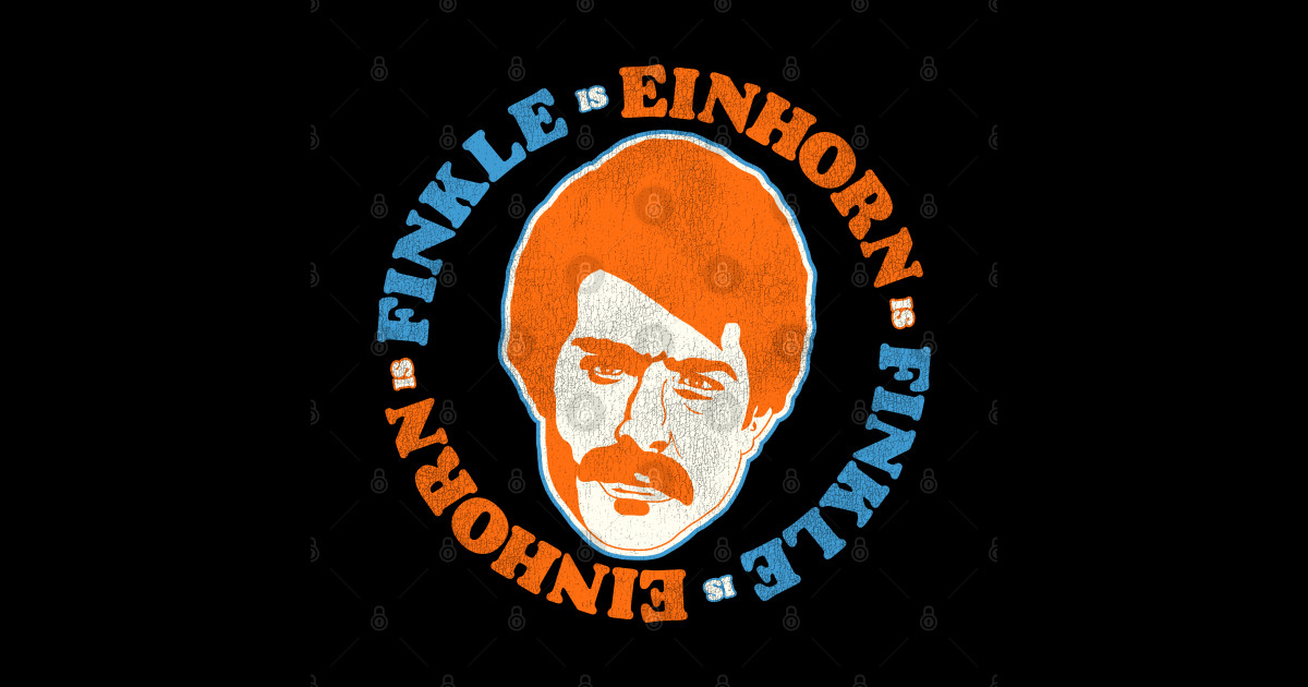 Finkle is Einhorn, Einhorn is Finkle Ray Finkle Sticker TeePublic