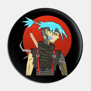 Samurai brave Pin