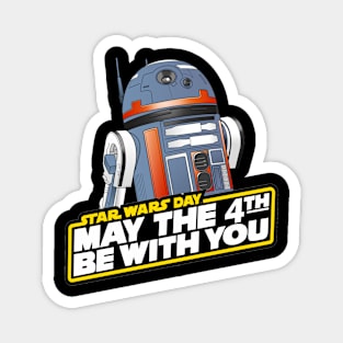 SK says May the 4th Be With You Magnet