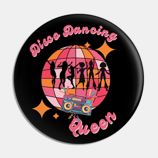 Disco Dancing Queen Pin by Grace Debussy