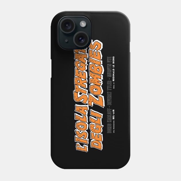 L'isola stregata degli zombies (1957) Phone Case by MondoWarhola