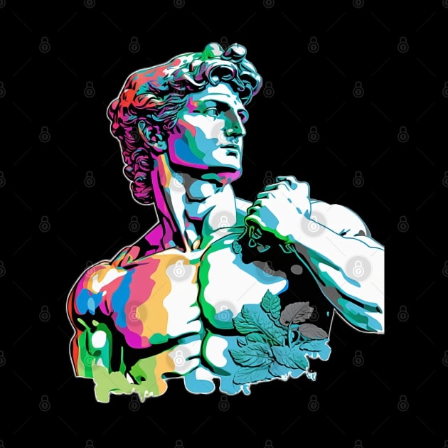 Statue of David by AI INKER