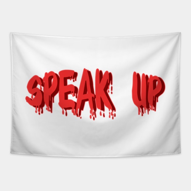 Speak up Tapestry by ramith-concept