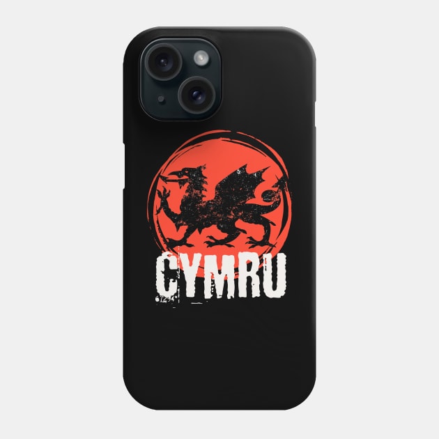 Cymru Welsh Dragon Phone Case by Teessential