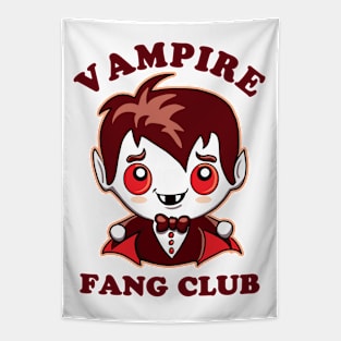 Vampire Fang Club Tapestry