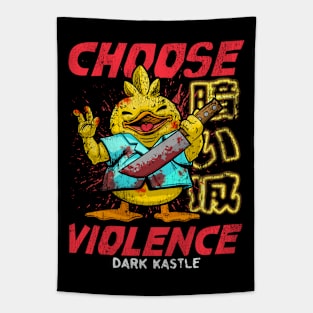 Choose Violence Tapestry