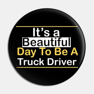 Truck Driver Pin