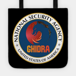 Cyber Security - NSA - Ghidra - Reverse Engineering tool - Emblem Tote