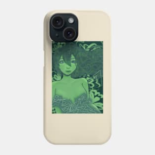 Green Girl Phone Case