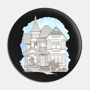 Victorian House Pin