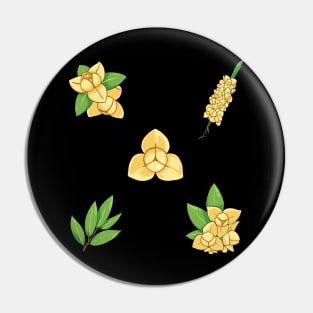 Khmer Rumdul Flower Pin